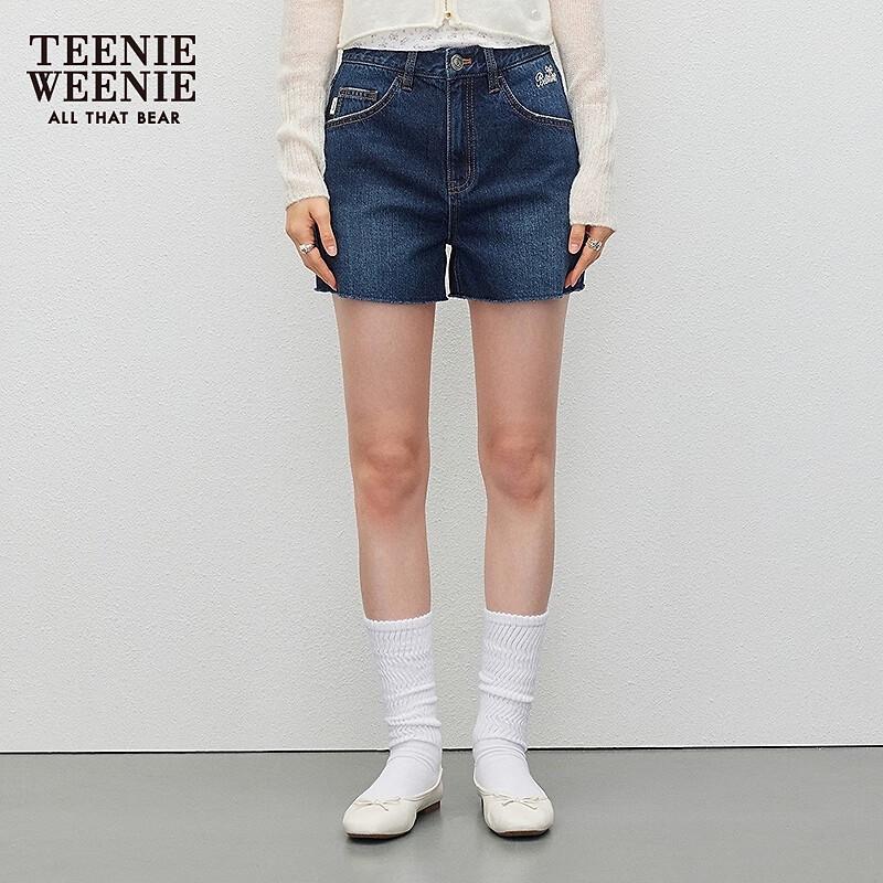 

Teenie Weenie Women s Retro Washed Denim Shorts M
