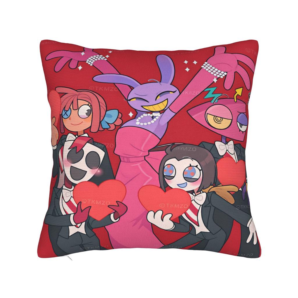 Pillow Case A-Amazing D-Digital C-Circus T-TADC Design  Pillow Cover For Sofa Home Decoration Kawaii Pillowcases