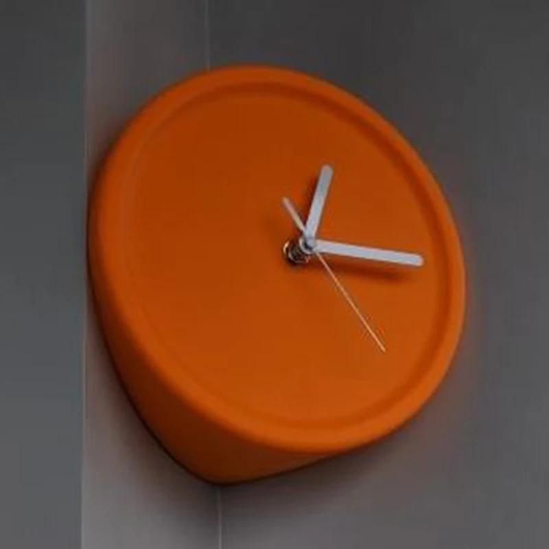 Corner Clocks Creative Wall Clocks Minimalism Clock Watch Design Living Room Clock Modern Home Aesthetic Decoration Accessories