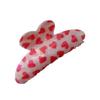 Elegant Acrylic Hair Claw Clip with Lip Design Women's Hair Accessory Secure Grip Great for Work Dates or Casual Outings