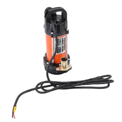 Pompa zanurzeniowa 300 W, elektryczna pompa wodna ze stali nierdzewnej z kablem 2,5 m, wydajność 4 m³ h, wysokość podnoszenia 22 m, bezszczotkowa, miedź