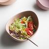 Lotus Ceramic Bowl Dishes Plates Sets Decor Creative Fruit Salad Plate Dinner Plate Organizer Flower Shape Container Storage