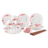 Chinese Plum Blossom Ceramic Dinnerware Set