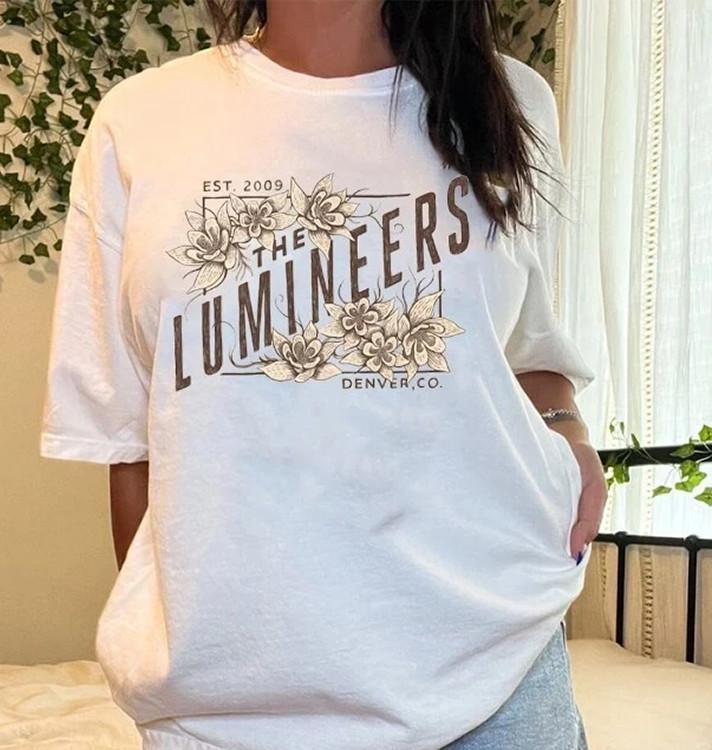THE LUMINEERS BAND Since 2009 Denver T Shirt Full Size S-5XL Unisex T-Shirt XXL