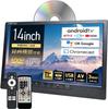 Tokyo Deco Smart TV with DVD Android Digital Terrestrial Voice USB Hard Drive Google Assist Prime Android 3 Power HDMI Google HDMI SmartTV V O000