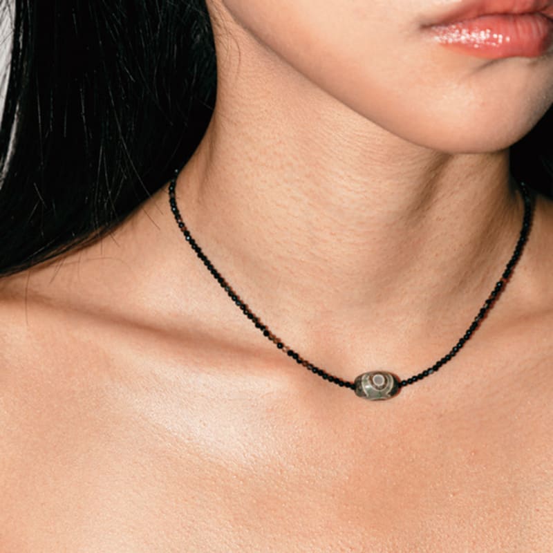 

ORIENTAL TOUCH NECKLACE 37cm(+5cm)