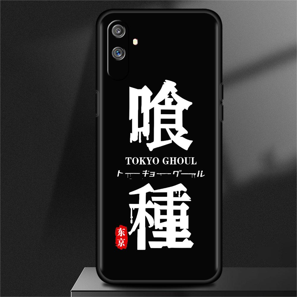 Soft Case For Oppo Realme 8 C21Y C21 GT Neo 2 Pro 3 7 9 Pro 8i 6 C11 9i C35 C15 Master C12 C3 Phone Cover Tokyo Ghoul Anime Capa