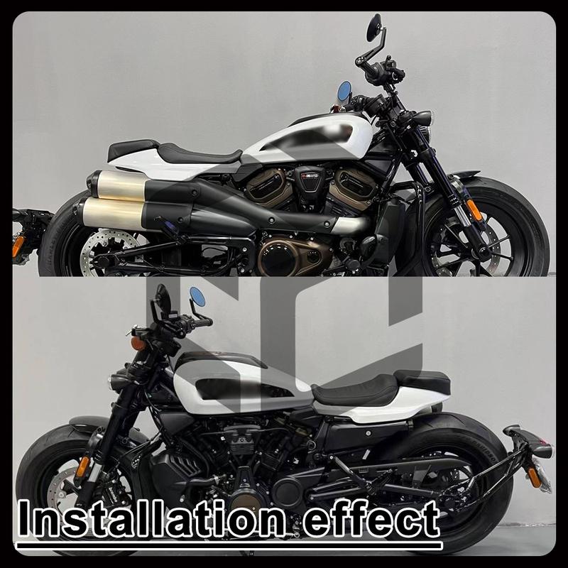 Motorcycle Bar End Mirror for Harley-Davidson Sportster S 1250 / Nightster 975 Aluminum Alloy CNC Rearview Mirror Accessories