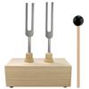 432Hz 528Hz Sound Healing Forks Resonance Tuning Forks with Resonant Box for Practice Physical Sports Fitness Enduring