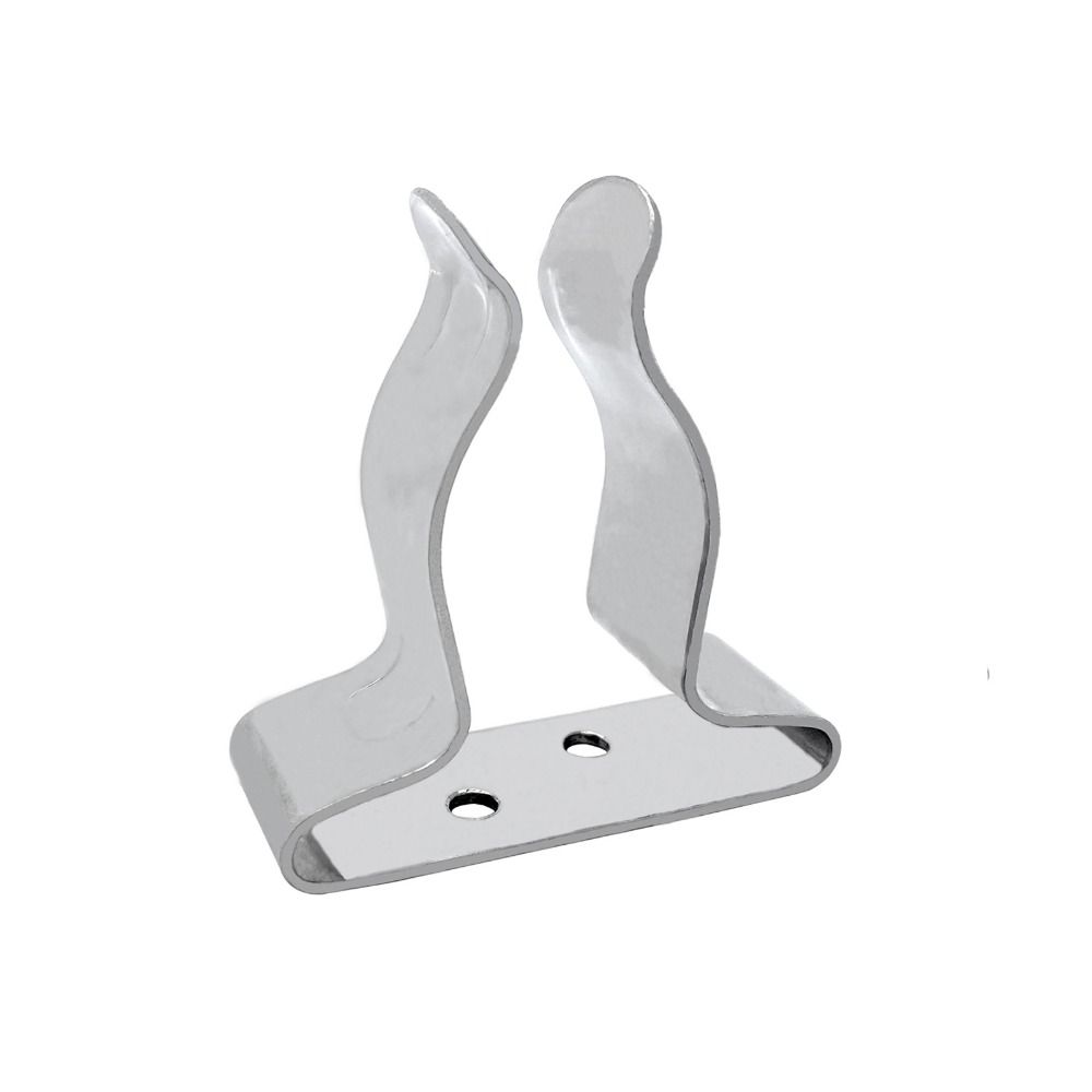 Durable Marine Hook Holder Stainless Steel Spring Clamp Hardware Boat Hook Holder  Marine Hardware