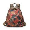 Trend Printed Bag 2025 New Ethnic Style Backpack Fashion Painted Printed Backpack Retro Large-capacity Contrast Women Bag