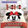 3pcs Minnie11 Cover Set - Personalized Name, HD Printed Bedding with 1 Cover and 2 Pillowcases - Perfect for Home Decor, Easy Care