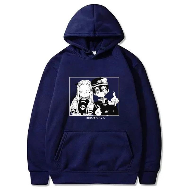 Anime Printed Hoodie Men Women Casual Fashion Autumn Winter Harajuku Oversiazed Long Sleeve O-Neck Fleece Pullover Sweatshirts