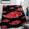 1PC Naruto Patterned Flannel Blanket Suitable For All Seasons For Home Decor Warmth And Comfort Gifts Holiday Present
