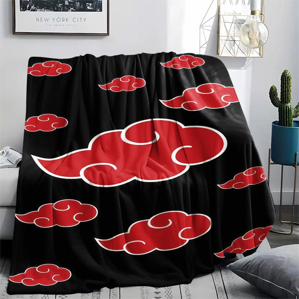 1PC Naruto Patterned Flannel Blanket Suitable For All Seasons For Home Decor Warmth And Comfort Gifts Holiday Present