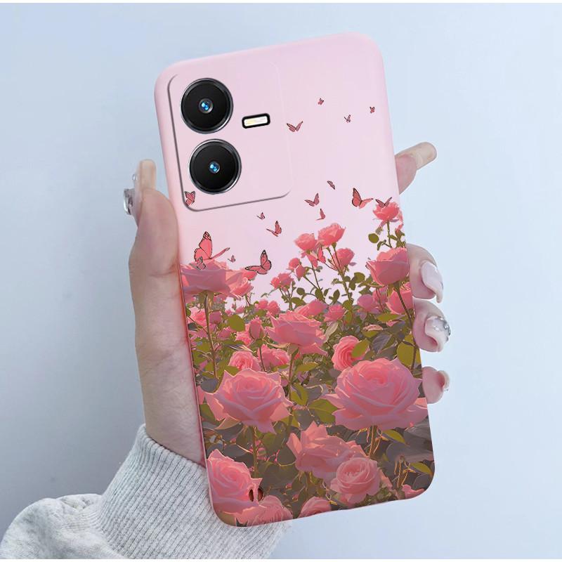 Case For Vivo Y22 Y22s Y35 Cute Astronaut Panda Soft TPU Silicone Phone Cover For vivoY22s Y 22s V2206 V2207 Y 35 V2205 Coque