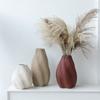 Modern Creative Striped Rotating Ceramic Vase Art Decor for Living Room Desktop