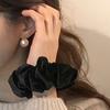 Oar Vintage Velvet Volume Scrunchie[Black]
