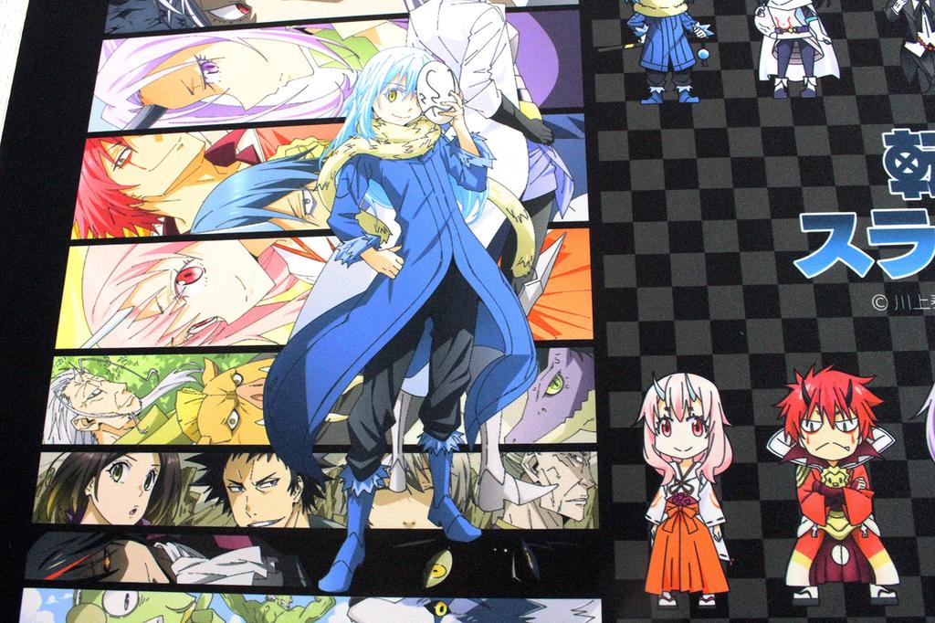Hatayama Shoji Desk Mat That Time I Got Reincarnated as a Slime B Size: 30cm x 60cm
