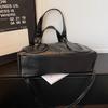 Women's Shoulder Bag Solid Color Large Capacity Travel Commuter Tote Bag
