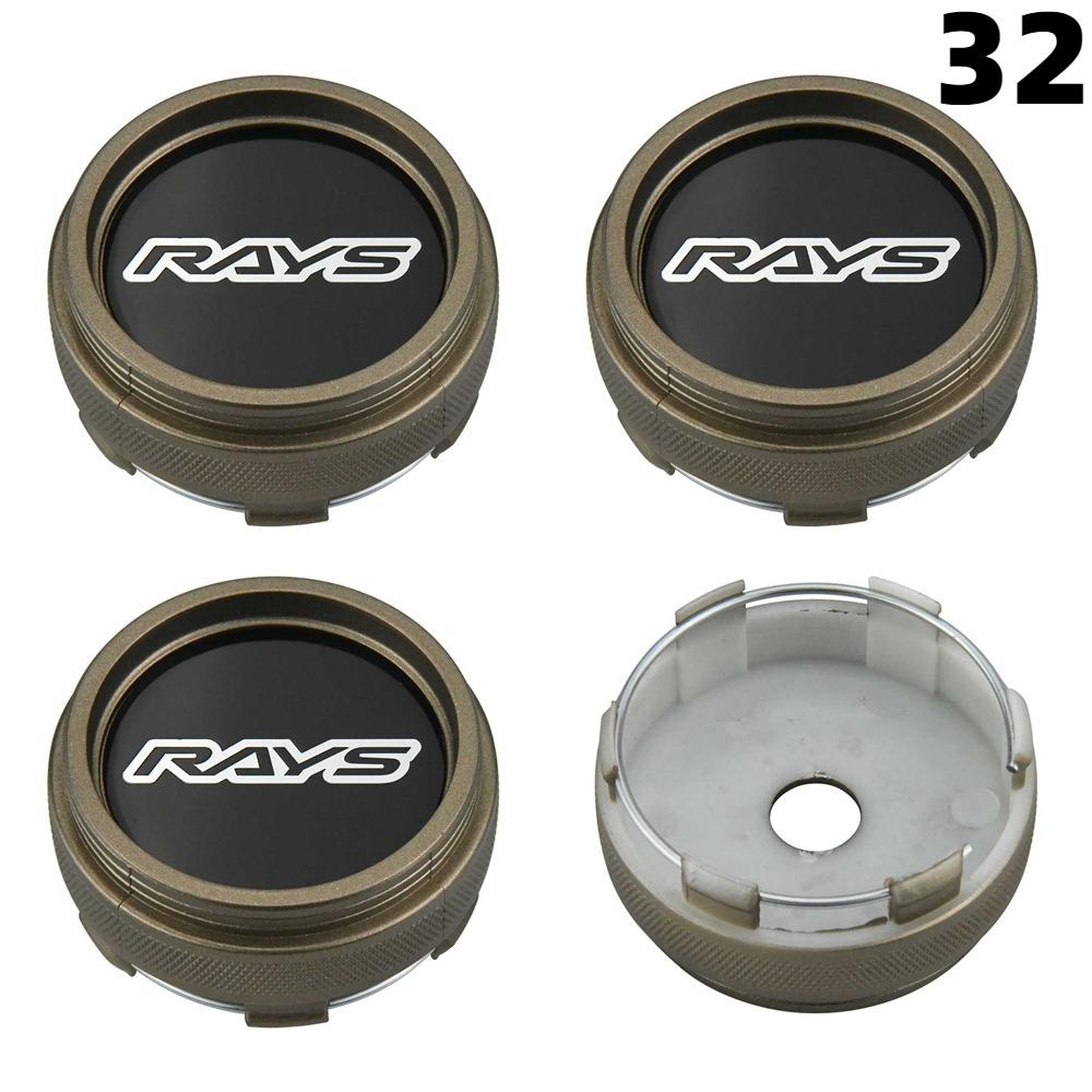 1 Zestaw/4 Szt. Średnica Zewnętrzna 66 MM / Średnica Wewnętrzna 62 MM Kołpaki Felg RAYS VOLK VR GRAM Logo Kołpak Środkowy Koła Pokrywa Koła Kołpaki Piasty Akcesoria do Opon Samochodów Sportowych
