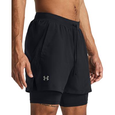 Launch 5in 2-in-1 Running Shorts Compression Liner Black