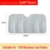 Car Windshield Sunshade with Heat Insulation Laser Protection