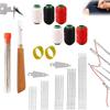37Pcs Large Eye Sewing Needles Stainless Steel Needles Set With Diverse Practical Tools Home Diy Jewelry Apparel Craft Sewing