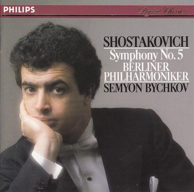 CD DMITRI SHOSTAKOVICH - BERLINER PHIL - Symphony No. 5 4200692 Philips 1987 Germany Classical Used