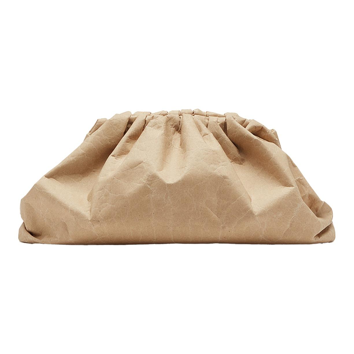 

Bottega Veneta Гаманець Крафт/Сріблястий Жіночі гаманці Коричневий 576227-VA950-9235 Basic Set (Bag+Dust Bag)