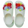 Crocs Bay Wildflower Clog EVA Comfortable Versatile Clogs Women Clogs White Green 211184-0WV