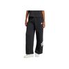 Adidas Womens Future Icons 3-Stripes Open-Hem Tracksuit Bottoms Black Women Streetwear JE0150
