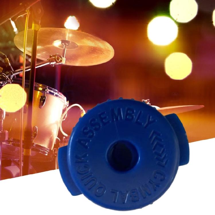5Pcs Drum Quick Release Nut Replacement Plastic Cymbal Nut Quick Release Nut Removal Stand Screw Caps Easy to Use