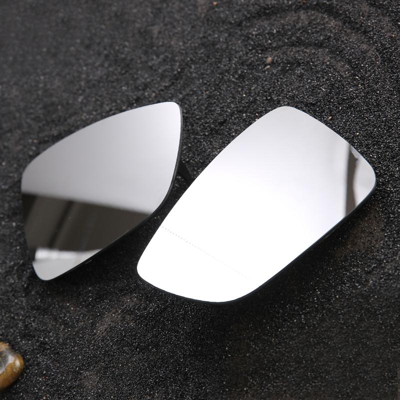 Car Heated Convex Wide Angle Clear Mirror Side Wing Glass Rearview Mirror Lens Back Plate for Polo 2010-2017 6R0857521 6R0857522