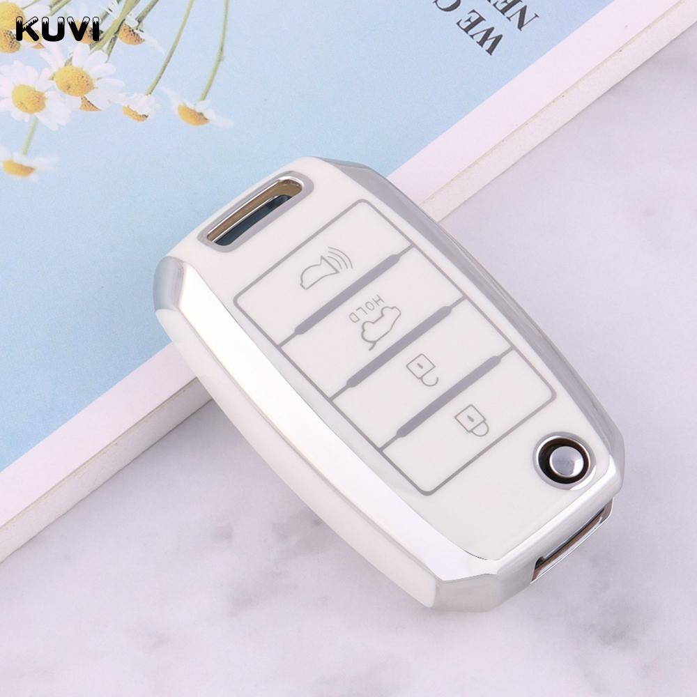 Tpu Car Flip Key Case Cover Shell For Kia Rio K2 K3 K4 K5 Sportage Picanto Optima Soul Ceed Sorento Forte Cerato Stinger Keyless