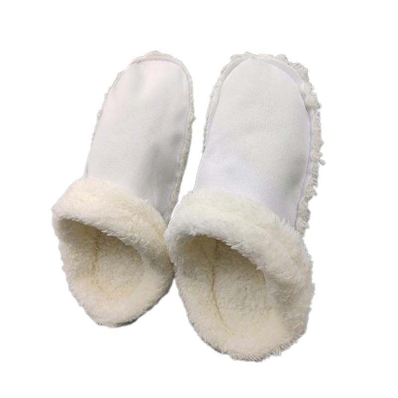 

White Black Shoe Cover Keep Warm Removable Liner Winter Gifts Durable Soft 22cm/8.66in