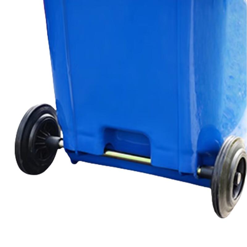 Heavy-Duty Outdoor Plastic Trash Can