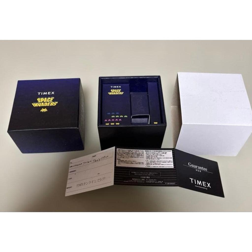 Used TIMEX SPACE INVADERS Limited Digital Watch Unused