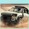 Land Suv Rover Defender 136 Scale Alloy Car Model With Sound Light Kids For