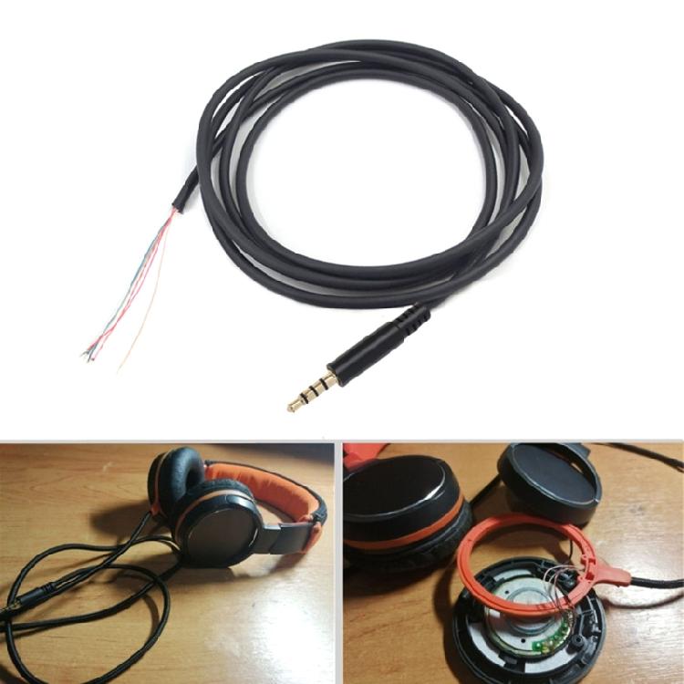 200cm Earphone Line Anti-aginge forKingstonHyper X Cloud II Core Headset Cable