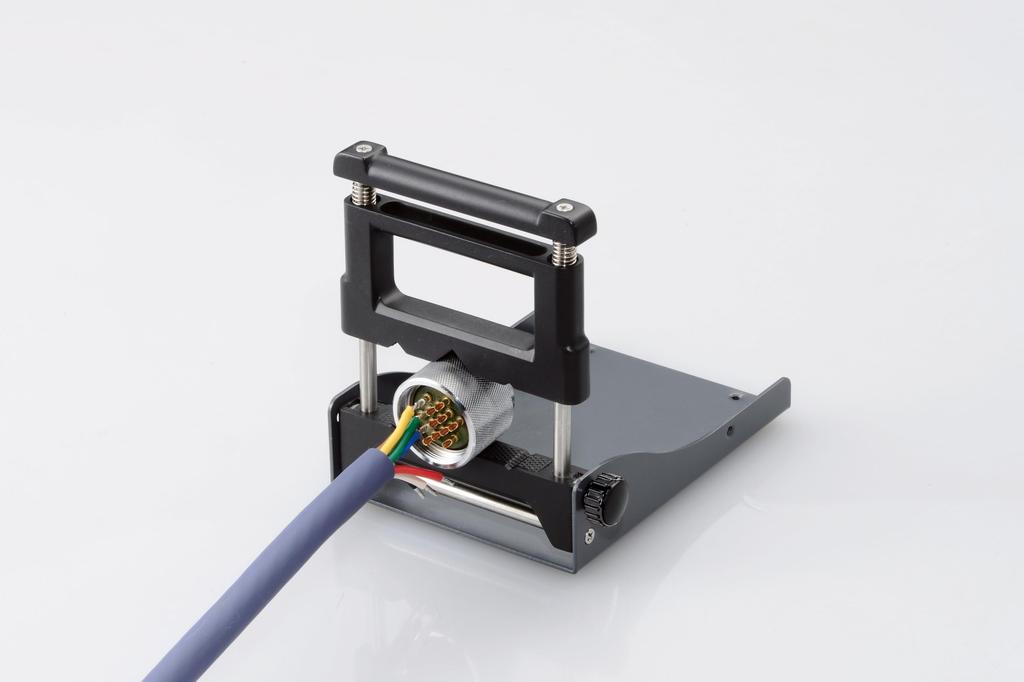 Taiyo Electric Industry conductive silicone maximum clamp width gray (goot) Heat-resistant, multi-clamp, foldable, one-touch fixing, 72mm/height 35mm,