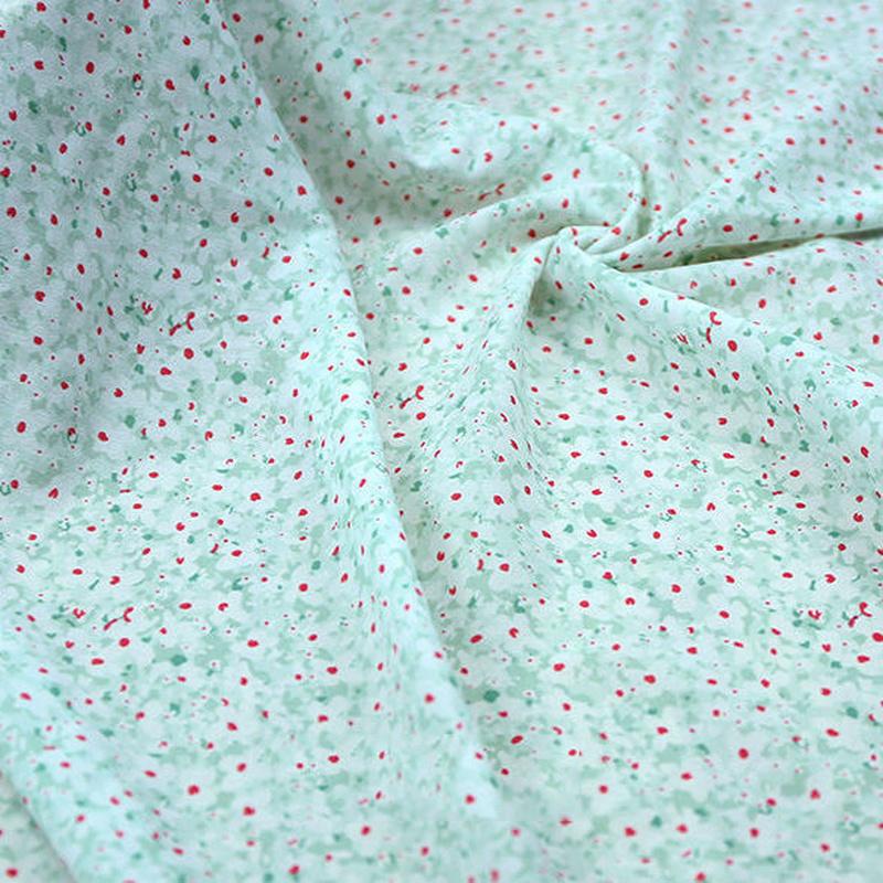 Kwiatowe Szyfonowe Tkaniny Draperowana Miękka Bluzka Sukienka Tkanina Odzieżowa Koreański Słodki DIY Ręcznie Robiona Robótka Ręczna Materiały Odzieżowe Szycie