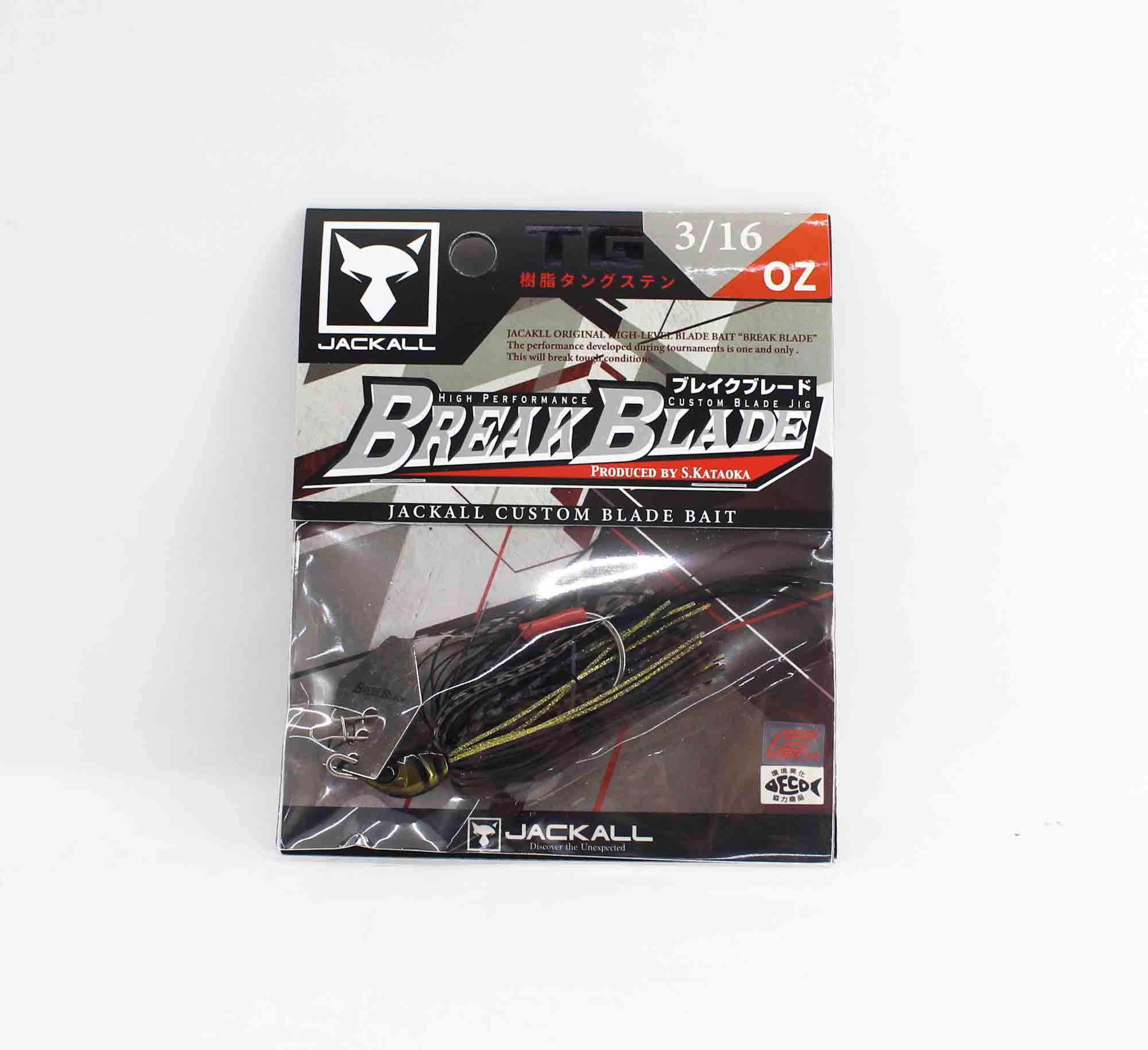 

Jackall Break B Jig 3/16 oz Sinking Lure Dark Gill (9585)