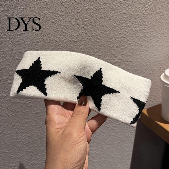 Versatile Headband Yoga Wear Resistant Non-Slip Super Soft Five-Pointed Practical Hair Accessory Star Pattern Unisex Head Wrap Accessories Band