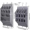 Wall-Mounted Multi-Layer Foldable Shoe and Sundry Storage Bag