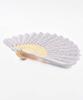 [Hemings] Raffine Folding Fan (White)
