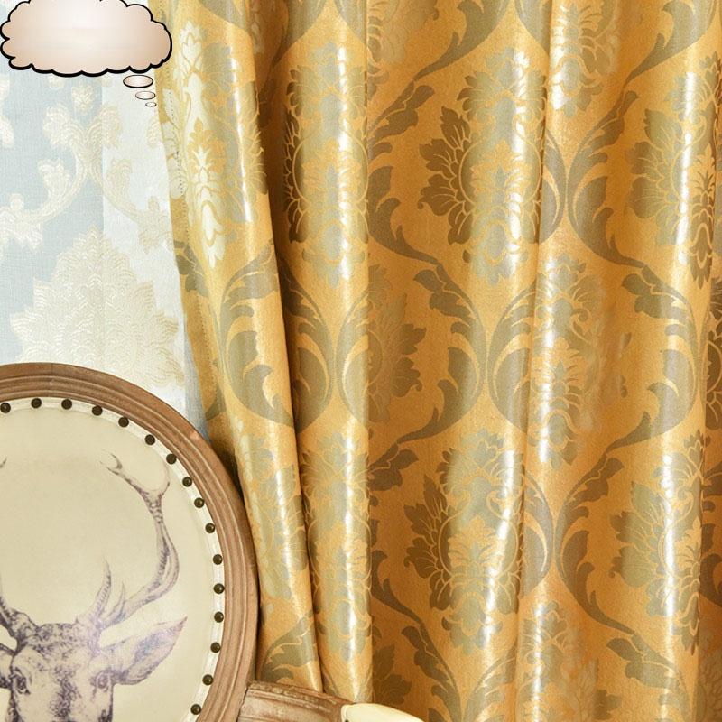 Cortina Jacquard Térmica Blackout de Luxo em Relevo para Sala de Estar e Quarto, Cortinas Redutoras de Ruído e Privacidade, Decoração para Casa