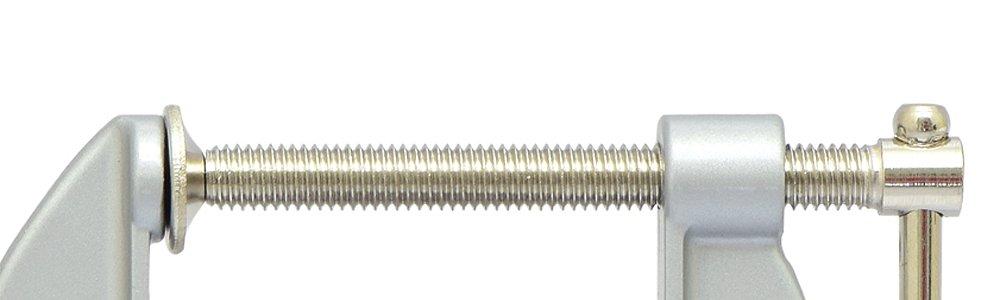 Takagi GISUKE Aluminum for and 4907052381384 C-Clamp, 50mm, Alloy, Lightweight, Welding, Drilling, Adhesion,