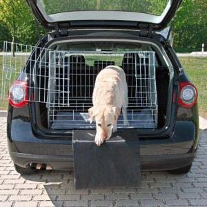 Protège Pare-choc - Trixie - 50x60 Cm - Nylon Résistant - Noir - Facile À Installer