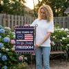 The People 1776-2026 Flag Memorial Day Patriotic 250th Birthday 250 Years United States Indoor Garden Decoration (250 YEARS)